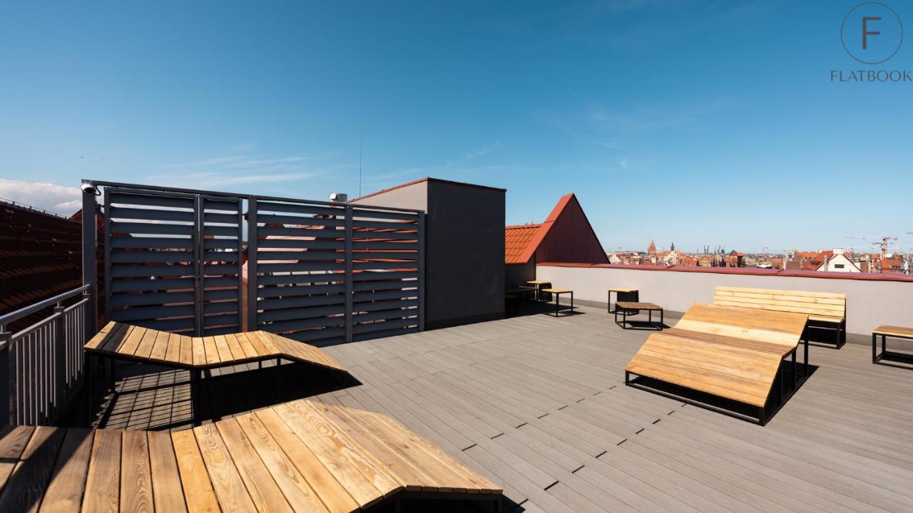 Flatbook Apartments Waterlane Island Spa With Riverview Gdańsk Exterior foto