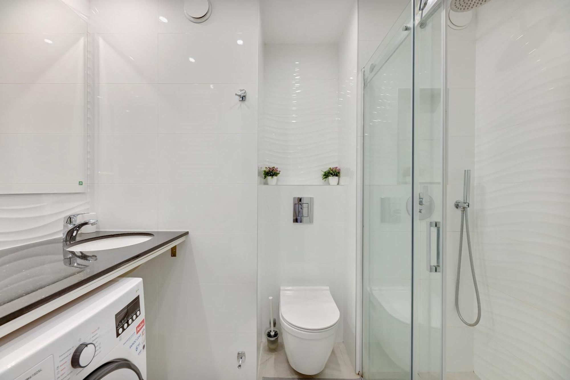 Flatbook Apartments Waterlane Island Spa With Riverview Gdańsk Exterior foto